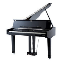 皇玛（HUANGMA）钢琴 商用小三角多功能  HD-W100 黑色