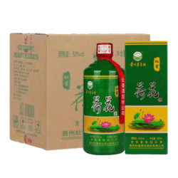  杜酱荷花酒  53度酱香型 500ml*6瓶