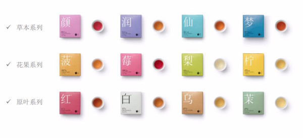 茶小壶 草本花果茶 元气全家福 12味组合