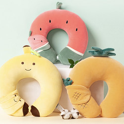 MINISO 名创优品 水果U型枕 眼罩套装 *2件