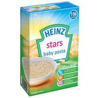 亨氏Heinz 婴幼儿辅食 星星意面 7-36个月宝宝 340g 意大利进口
