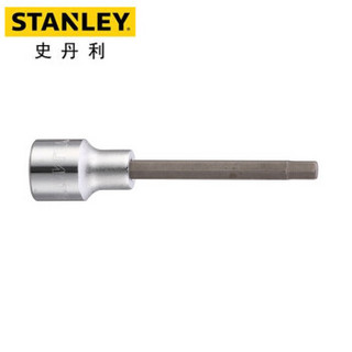 史丹利（STANLEY）12.5MM系列100mm长12角旋具套筒(M-12) 92-534-1-22