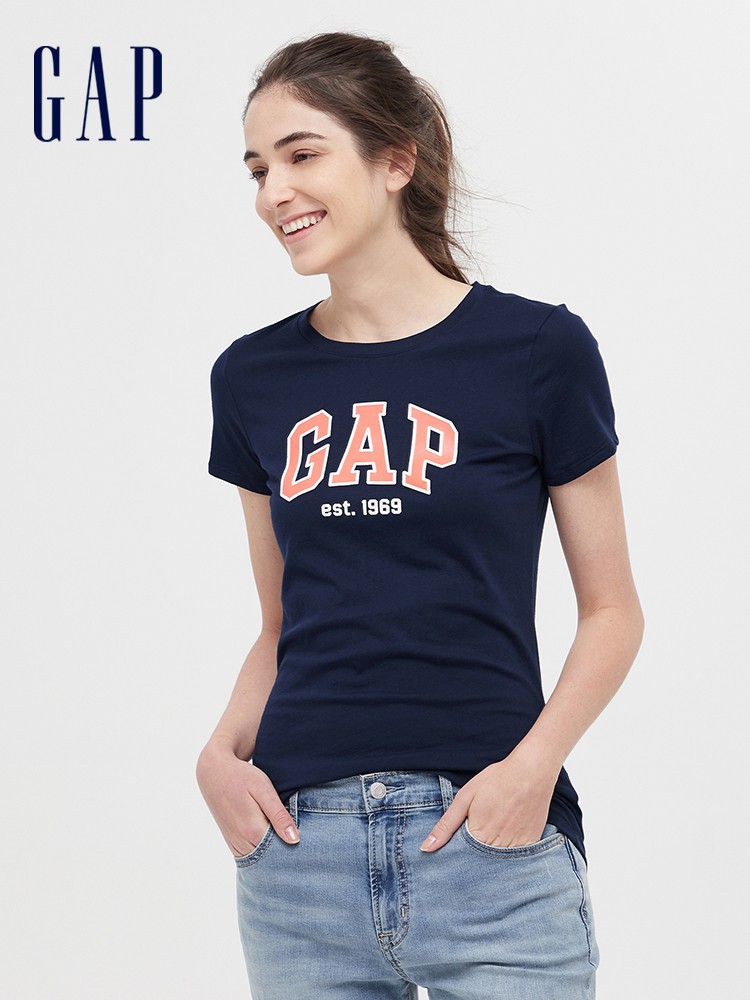 百亿补贴: gap 盖璞 574878 女士短袖t恤