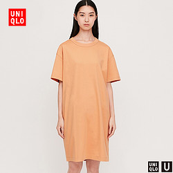 UNIQLO 优衣库 422516 女款圆领T恤式连衣裙