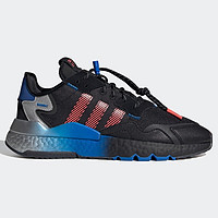 adidas 阿迪达斯 三叶草 NITE JOGGER 男子经典运动鞋 FW4275 1号黑色/闪光红/荣蓝/银金属 42