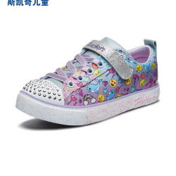 SKECHERS 斯凯奇 女童休闲板鞋