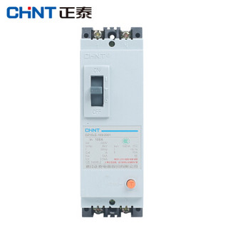 正泰（CHNT）DZ15LE-100/2901 塑壳断路器 三相四线漏电断路器 塑壳漏电保护断路器 100A-50mA