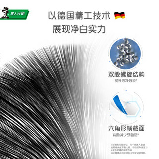 黑人（DARLIE）ET3成人声波情侣款电动牙刷 送刷头 12种定制模式 螺旋刷毛纤细10倍