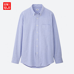 UNIQLO 优衣库 419008 男士牛津纺衬衫