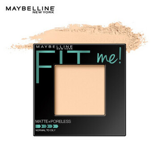 MAYBELLINE 美宝莲 FitMe遮瑕粉饼 赠定制柔雾粉底液120+115