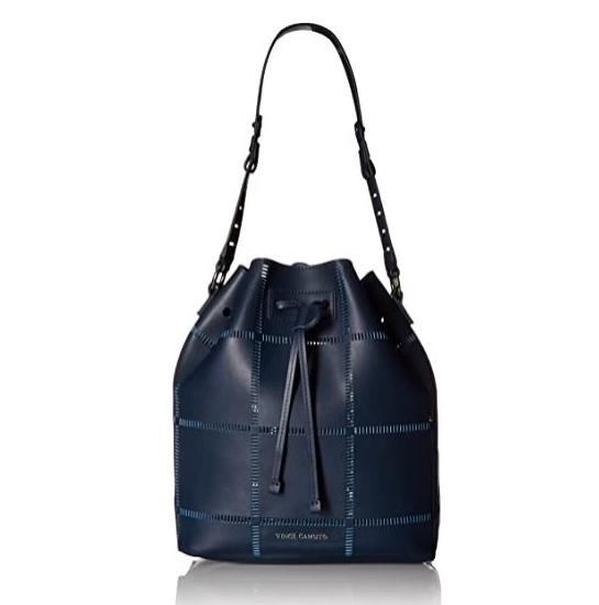 Vince Camuto Tobi Drawstring 女款单肩包 黑色