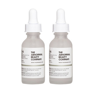 The Ordinary 2%α-熊果苷+透明质酸淡斑净肤精华液套装 30ml*2支