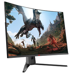 HKC 惠科 GX329QN 31.5英寸 VA显示器（2K、1500R、144Hz、G-Sync）