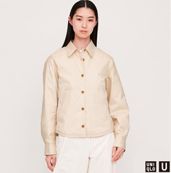 UNIQLO 优衣库 U系列 426147 女士衬衫式夹克