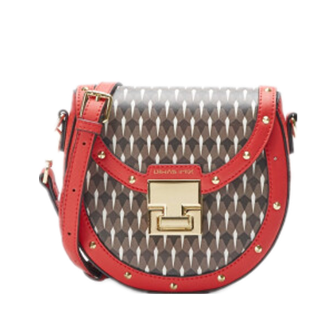 OIWAS 爱华仕 OCJ1941 印花半圆马鞍包