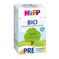 Hipp 德国喜宝 婴儿配方奶粉 有机 pre段 （0-3月） 600g/盒