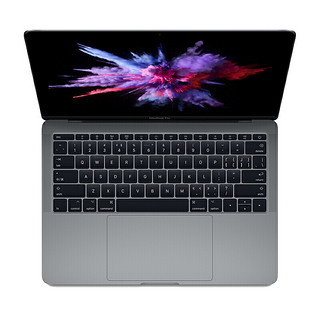 Apple 苹果 Macbook Pro 2017款 13.3英寸 轻薄本 深空灰(酷睿i5-7267U、核芯显卡、8GB、256GB SSD、2K、IPS、MPXV2CH/A)