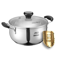 爱仕达 ASD 爱仕达 TS20B1WG 304不锈钢汤锅 22cm