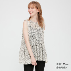 Uniqlo 优衣库joy Of Print 雪纺上衣多少钱 什么值得买