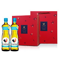 Gallo 橄露 经典特级初榨橄榄油葡萄牙进口500ml*2瓶礼盒装 *2件