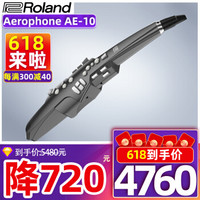 Roland罗兰AE10电吹管成人电子萨克斯管乐器带音源扬声器初学者电笛子AE05升级