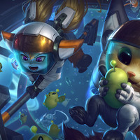 LEAGUE OF LEGENDS英雄联盟 英雄皮肤 宇航员 纳尔