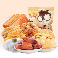 88VIP：Three Squirrels 三只松鼠 零食礼包 1223g 10袋装 *4件