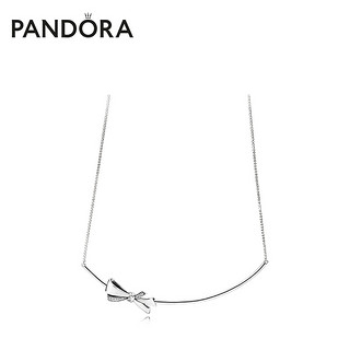 Pandora 潘多拉 397233CZ 蝴蝶结锁骨链