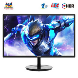 ViewSonic 优派 VX2259-HD-PRO 21.5英寸 游戏显示器（TN、FHD、144Hz、1ms）