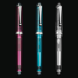 PILOT 百乐 贵客Custom74 14K金透明钢笔