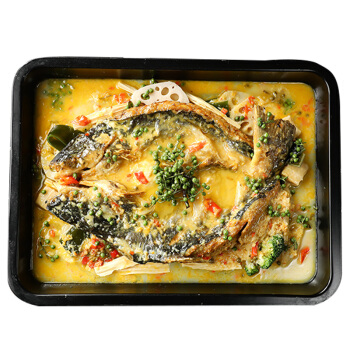 蜀海 藤椒味烤鱼860g 海底捞食材供应商 巴沙鱼无刺带5种配菜 烧烤