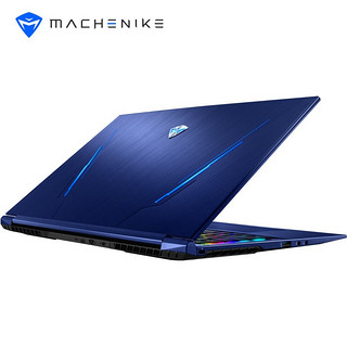 MACHENIKE 机械师 F117系列 F117-FP 笔记本电脑 (蓝色、酷睿i7-10875H、32GB、512GB SSD 2TB HDD、RTX 2070)