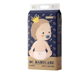 BabyCare 皇室系列 通用纸尿裤 M50片 *3件