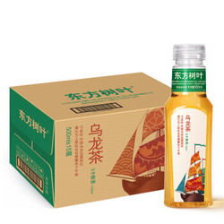 农夫山泉 东方树叶乌龙茶500ml*15瓶 茶饮料 整箱装（新老保质期随机发货） *4件