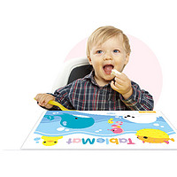 K-MOM 餐垫宝宝婴儿便携外出餐桌垫桌布防水