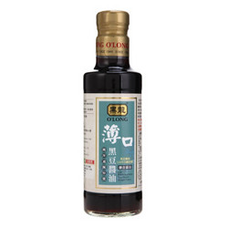 中国台湾 黑龍御饌O'LONG 薄口黑豆酱油（酿造酱油）无麸质300ml