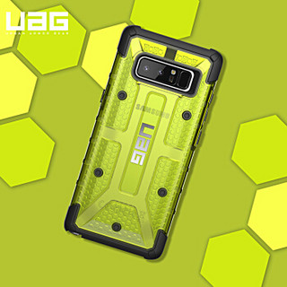 UAG 三星note8手机壳 防摔保护套 新款Samsung  note8 透明黄