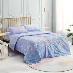 值友专享luolai罗莱家纺烟霞浅水洗夏凉被200230cm