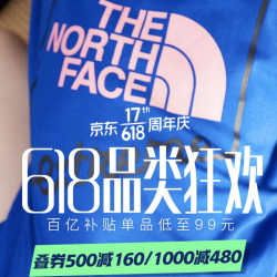 京东 THE NORTH FACE 北面 品类狂欢