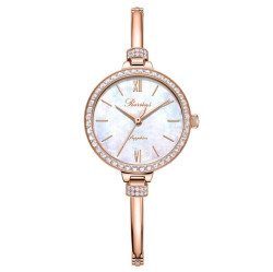 rossini罗西尼chic系列519916g01a女士石英手表26mm贝母金色不锈钢