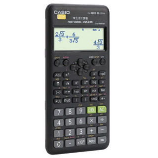 卡西欧（CASIO） FX-82ES PLUS A - 2 四神特别款 科学函数计算器 黑色 大学高中初中学生考试