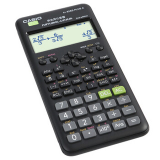 卡西欧（CASIO） FX-82ES PLUS A - 2 四神特别款 科学函数计算器 黑色 大学高中初中学生考试