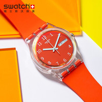 SWATCH 斯沃琪 GE722 中性石英手表