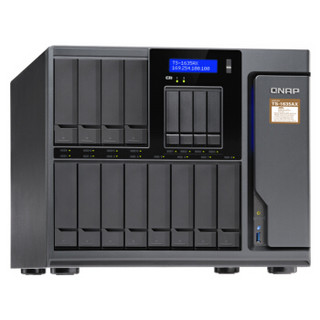 QNAP 威联通 TS-1635AX 16盘位NAS（ARMADA 8040、8GB、16TB HDD*12+4TB SDD*4硬盘)