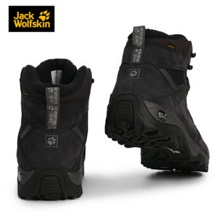 Jack Wolfskin/狼爪男士秋冬新款户外防水高帮内里短绒徒步登山鞋4035551 4035551-6362/深灰色 43/9