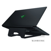 雷蛇（RAZER）幻彩USB灵刃笔记本支架HUB基座散热增高托底座 黑色（雷云3同步 金属材质） 笔记本支架（无光版）