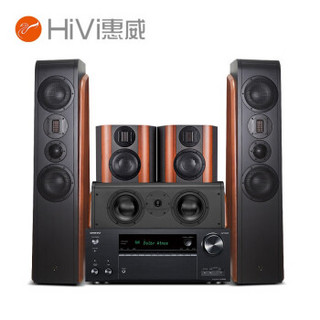 惠威（HiVi） D3.2MKII家庭影院套装5.1音响套装组合 家用功放ktv音响套装 D3.2MKII（5.0声道）+ 安桥696功放