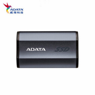 威刚（ADATA）SE730H 台式机/笔记本 SSD移动硬盘TC 钛灰 512GB