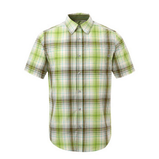 土拨鼠（Marmot） 春夏新款户外男士透气速干排汗短袖衬衫F53000 嫩绿色 M