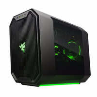 雷蛇(RAZER) Antec安钛克 Cube ITX水冷机箱(铝材/支持240水冷/长显) Cube+水星RGB240水冷 搭配HCG金牌850电源